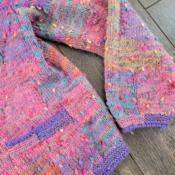 The Peruvian Connection Handmade Multicolor Sweate - Picture 7 of 10